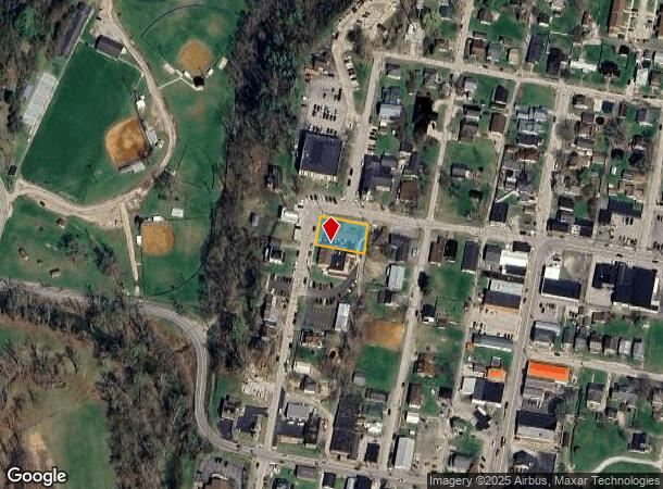 Main St, Hamlin, WV Parcel Map