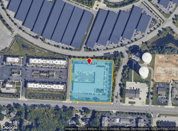 400 Lazelle Rd, Columbus, OH Parcel Map