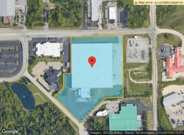  6400 Sand Lake Rd, Dayton, OH Parcel Map