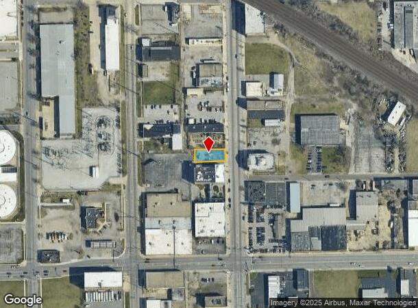  755 S Michigan St, South Bend, IN Parcel Map