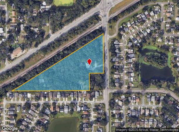 2212 Lakewood Dr, Brandon, FL Parcel Map