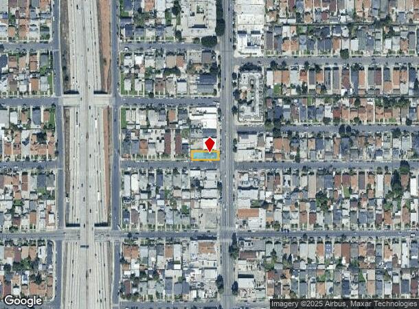 5293 S Broadway, Los Angeles, CA Parcel Map