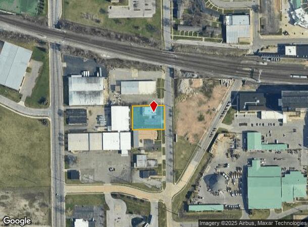  621 S Scott St, South Bend, IN Parcel Map