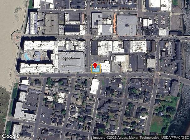 261 S Columbia St, Seaside, OR Parcel Map