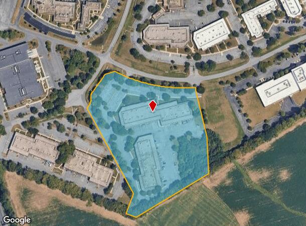  7445 Technology Way, Frederick, MD Parcel Map