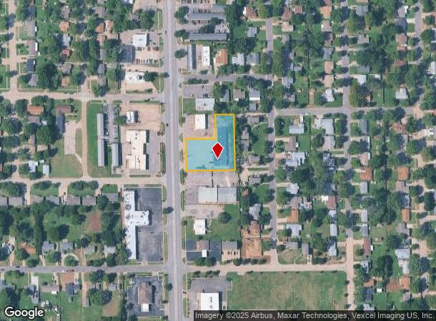  784 N West St, Wichita, KS Parcel Map