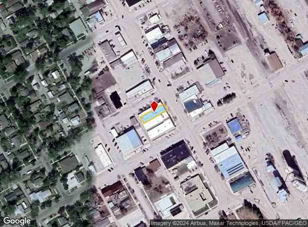  124 Main Ave N, Choteau, MT Parcel Map