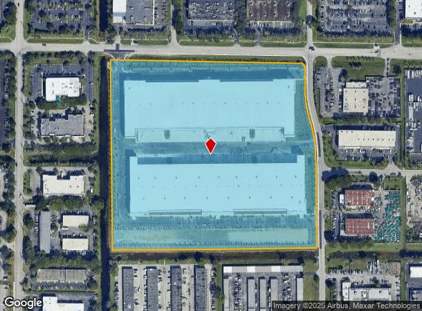 12000 Nw 39Th St, Coral Springs, FL Parcel Map