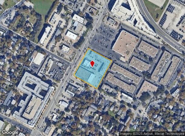 5501 N Lamar Blvd, Austin, TX Parcel Map