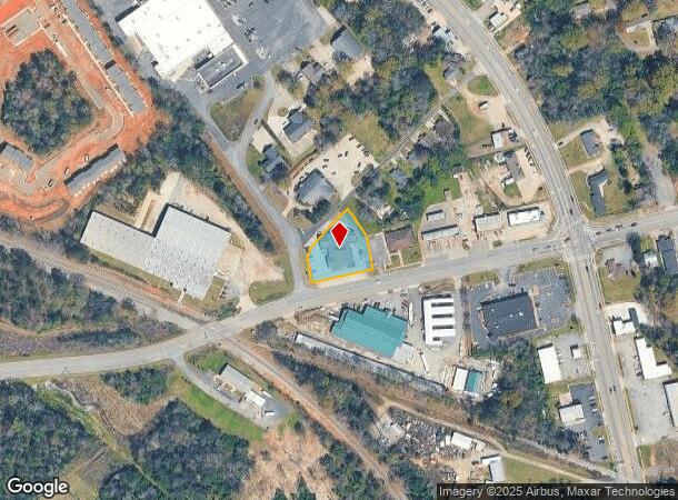 1201 N Columbia Dr, Milledgeville, GA Parcel Map