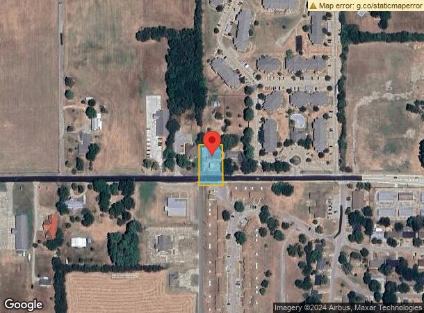  3824 W University Blvd, Durant, OK Parcel Map