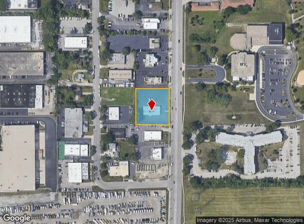 856 N York St, Elmhurst, IL Parcel Map