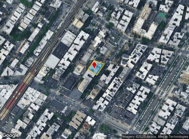  2081 Morris Ave, Bronx, NY Parcel Map