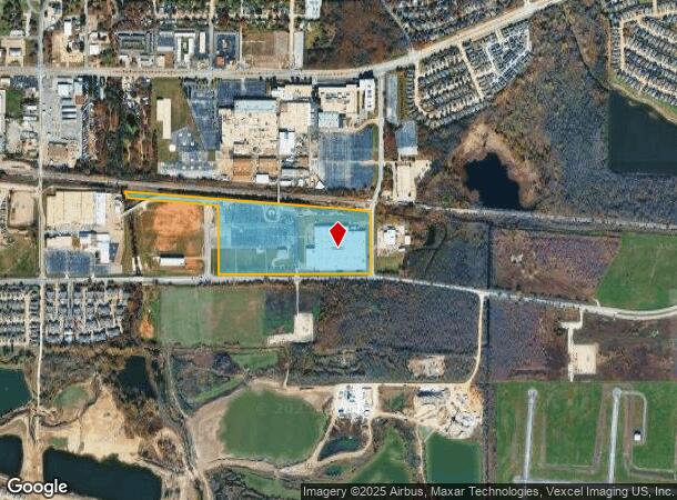 9601 Trinity Blvd, Hurst, TX Parcel Map