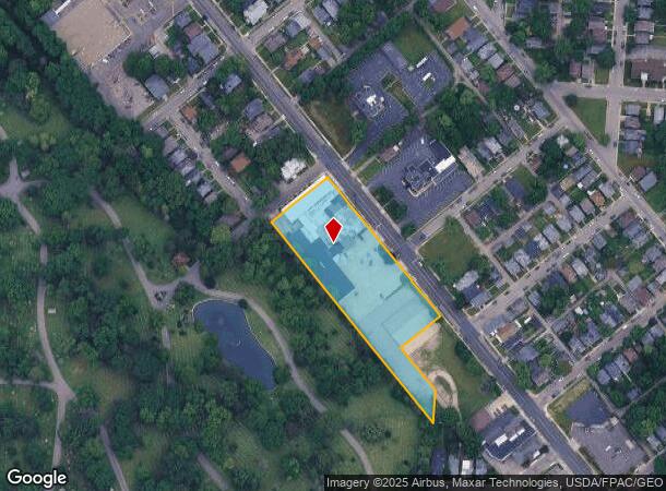  1709 Wayne Ave, Dayton, OH Parcel Map