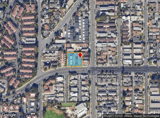  7701 Yorktown Ave, Huntington Beach, CA Parcel Map