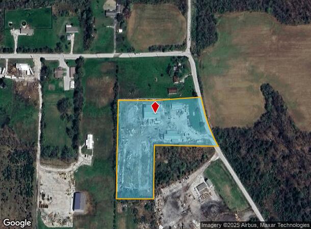 6843 S Tower Rd, Leavenworth, IN Parcel Map