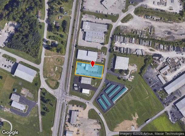  6203 Gheens Mill Rd, Jeffersonville, IN Parcel Map