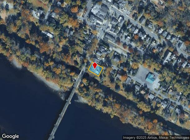  2 Bridge St, Stockton, NJ Parcel Map