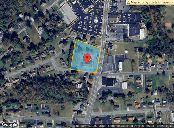  490 S Main St, Rocky Mount, VA Parcel Map