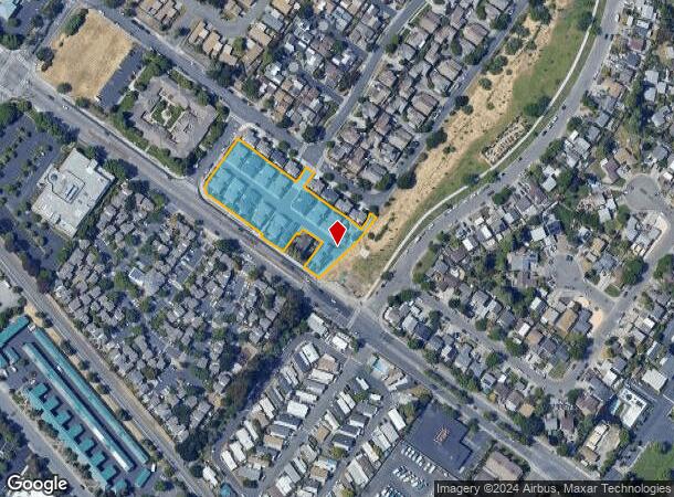  100-129 Hansen Way, Petaluma, CA Parcel Map