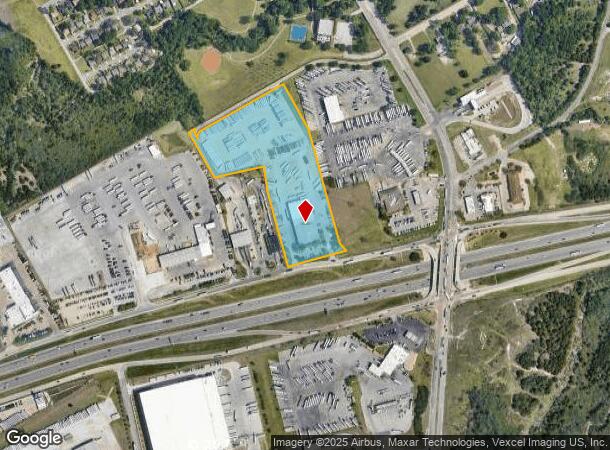 34241 Lyndon B Johnson Fwy, Dallas, TX Parcel Map