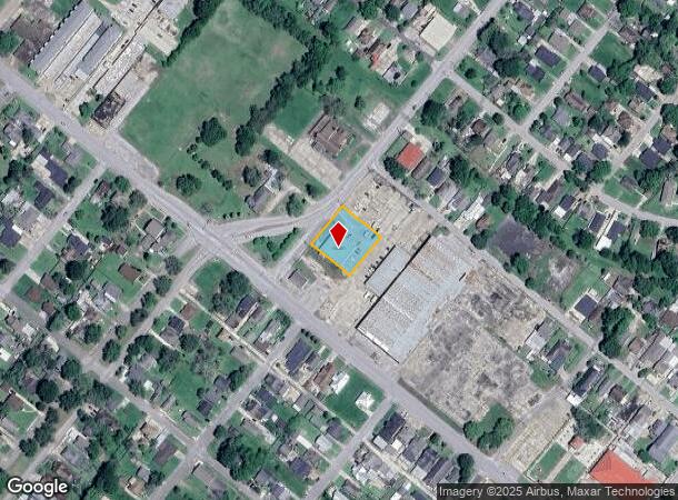 1039 10Th Ave, Port Arthur, TX Parcel Map