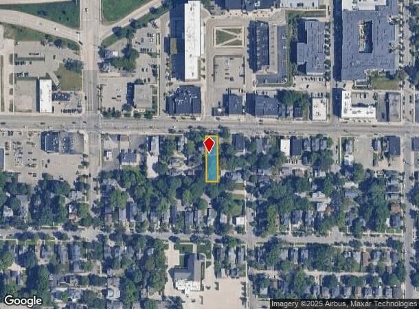 546 Michigan St Ne, Grand Rapids, MI Parcel Map
