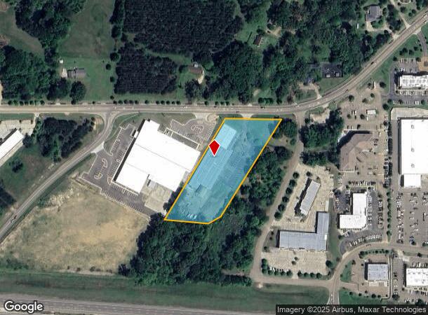  3720 Flowood Dr, Flowood, MS Parcel Map