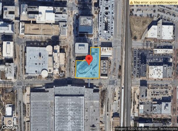  10 N Broadway Ave, Oklahoma City, OK Parcel Map