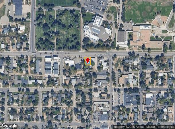 104 W Baseline Rd, Lafayette, CO Parcel Map