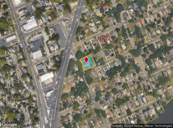  1221 Elm Ave, Oaklyn, NJ Parcel Map