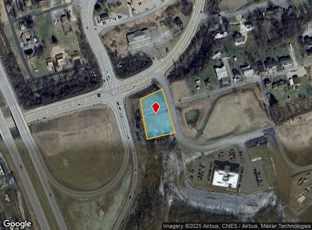 Poplar St, Anmoore, WV Parcel Map