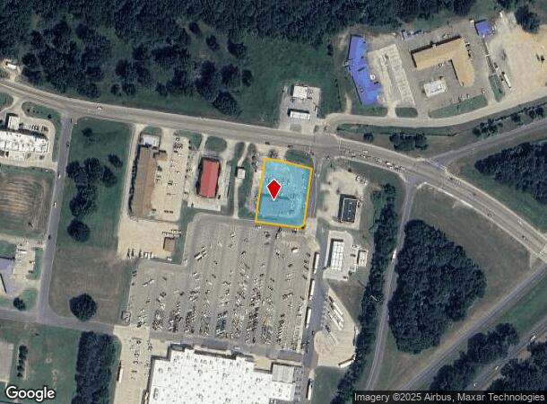 2406 N Hervey St, Hope, AR Parcel Map