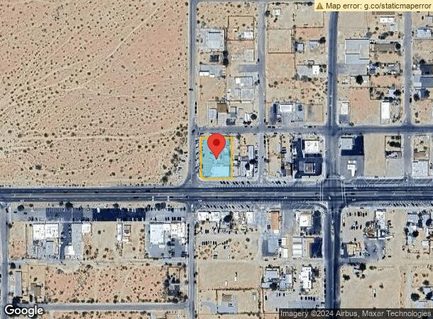  61716 29 Palms Hwy, Joshua Tree, CA Parcel Map