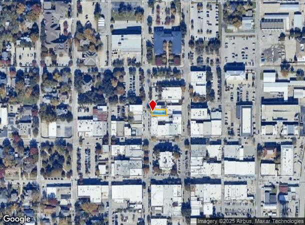  214 N Kentucky St, Mckinney, TX Parcel Map