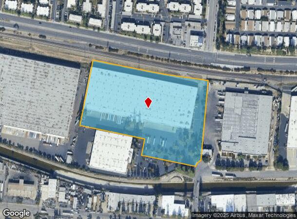 805 Sentous Ave, City Of Industry, CA Parcel Map