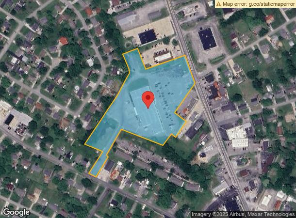  611 N Bardstown Rd, Mount Washington, KY Parcel Map