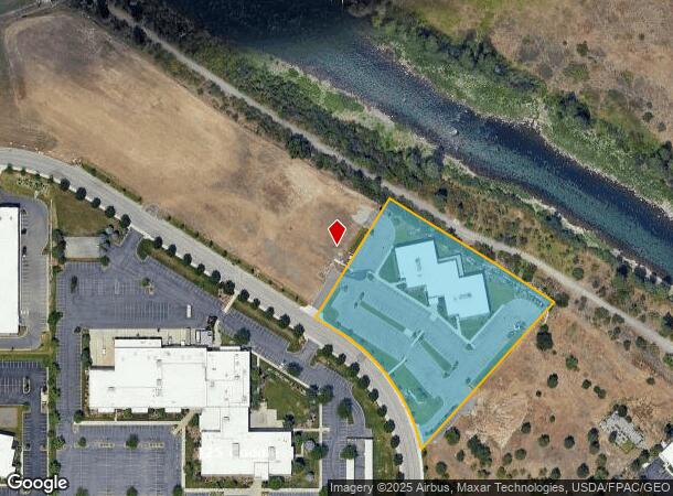  12939 E Pinecroft Way, Spokane Valley, WA Parcel Map