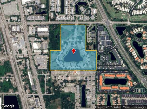  1810 Woodland Cir, Vero Beach, FL Parcel Map