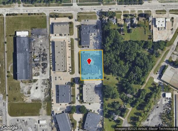  24800 Forterra Dr, Warren, MI Parcel Map