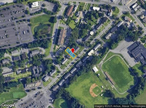209 Jackson Ave, Schenectady, NY Parcel Map