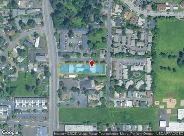 18120 Ne Pacific Ct, Portland, OR Parcel Map