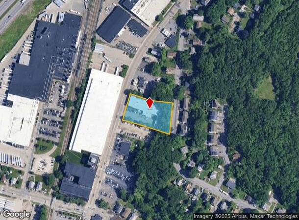  982 Southbridge St, Worcester, MA Parcel Map
