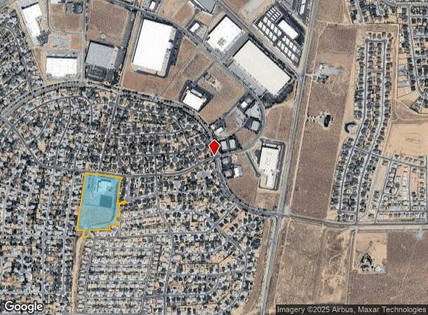  1150 Silent Sparrow Dr, Sparks, NV Parcel Map