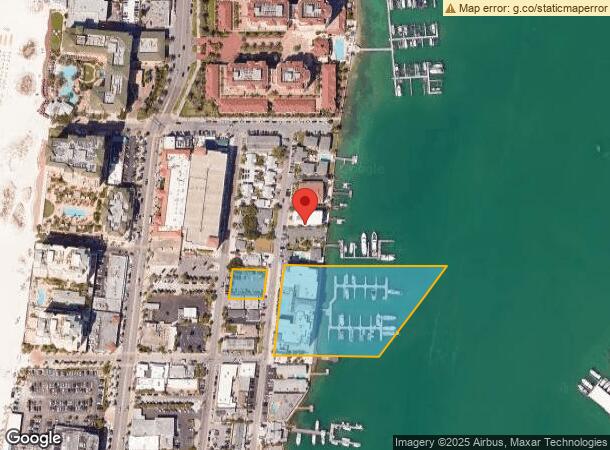  455 E Shore Dr, Clearwater Beach, FL Parcel Map