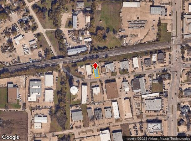 3105 Main St, Rowlett, TX Parcel Map