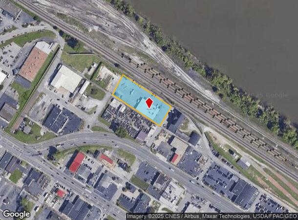 121 9Th St, Ashland, KY Parcel Map