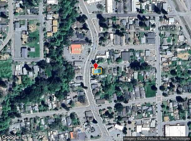  603 S Main St, Willits, CA Parcel Map