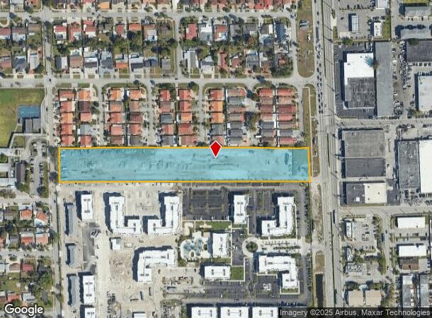  7450 W 4Th Ave, Hialeah, FL Parcel Map